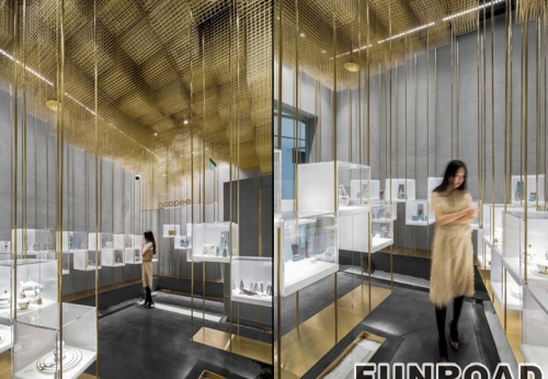 Professional jewellery shop showcase design