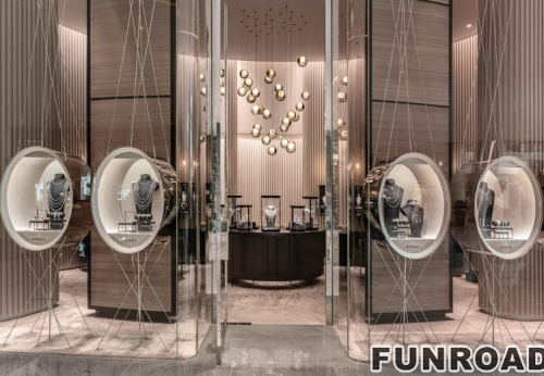 High end ​Modern jewelry store design