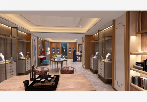 Luxury Jewelry Store Furniture