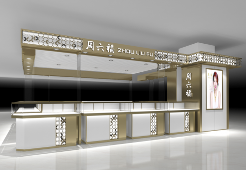 Attractive Styles Jewelry Kiosk In Mall