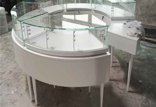  Modern Round jewelry Shop display Counter