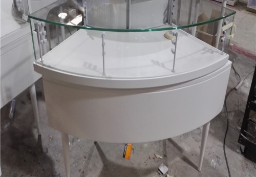  Modern Round jewelry Shop display Counter