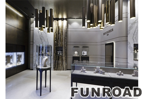 Custom Contemporary Retail Jewelry Display Case