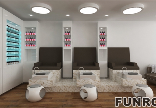 Professional Nails Salon Furniture Manicure Shop Furniture Design Nail Salon Tables