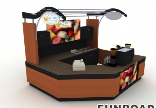 Portable beverage/coffee/juice bar/ice cream shop kiosk counters and furnitures