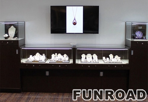 Glass Jewelry Showcases