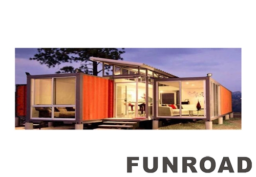 Customized Container Villa With Full Set Furniture Prefabricated Villa