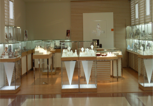Jewelry Counter Showcase