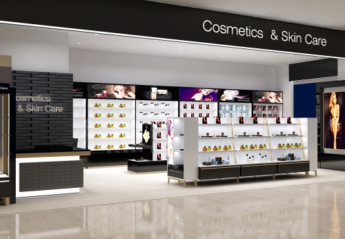 Factory Custom Modern Luxury Cosmetic Store Design