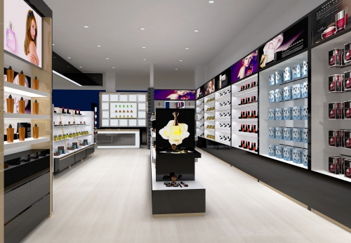 Factory Custom Modern Luxury Cosmetic Store Design