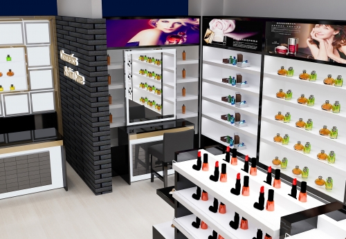 Factory Custom Modern Luxury Cosmetic Store Design