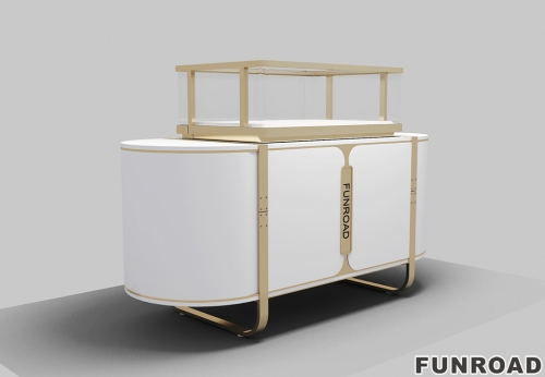 Customized Luxury jewelry display cabinet New Design Jewelry Showcase 