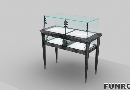Jewelry Shop Interior Display Showcase Glass Display Counters for sale