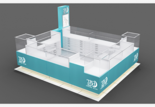 jewelry mall kiosk design 