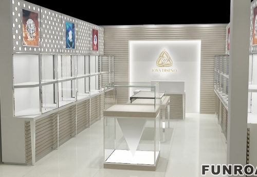 Custom jewelry showroom