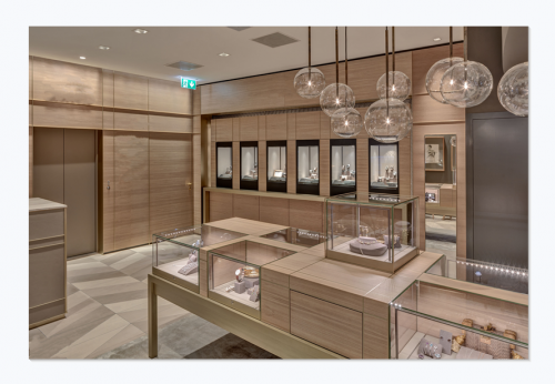 Custom Wooden Glasses Counter Cabinet Design Modern Jewelry Shop Mall Kiosk Interior Ideas Jewelry Display Showcase