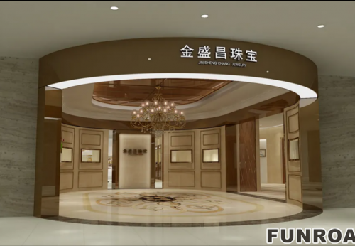 Custom and Interior Custom Large Jewelry Store Display Luxury Kiosk for Sale