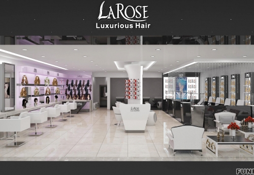 Luxury Modern Design Wood Mirror Station with LED Lighting New Model Barber Shop Furniture Including Salon Chair Pedicure Chair