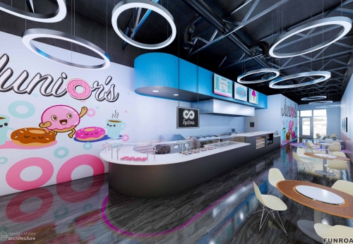 High Quality Indoor Green Coffee Bubble Tea Beverage Bar Counter Fresh Juice Bar Kiosk Design for Shopping Malls Varnish Surface