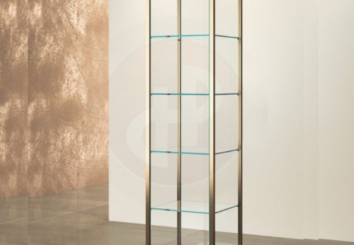 Customized Modern Museum Exhibition Display Cabinet Showcase Solid Wood and Aluminium Vitrine Model for Jewelry