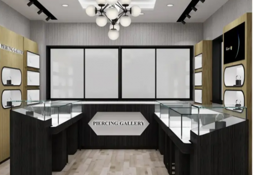 High End Luxury Jewelry Display Cabinet Store Layout One Stop Whole Scheme