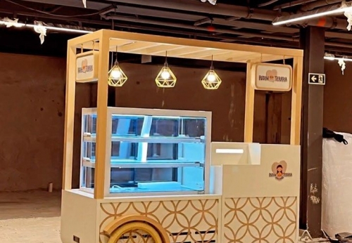Mobile BBQ Food Pizza Hot Dog Cart Trailer LED Lighting Street Kitchen Equipment Fast Coffee Food Truck Kiosk for Restaurant