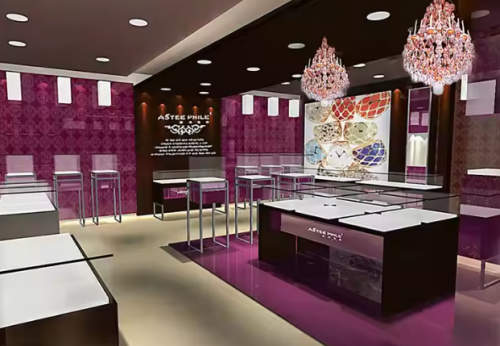Funroad Custom Furniture Showcase for Jewelry Store Interior Design Sale of Store Cabinet Furniture