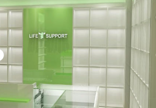 Funroad Modern Pharmacy Display Showcase with LED Light Hot Commercial Furniture for Shop Interior Decoration
