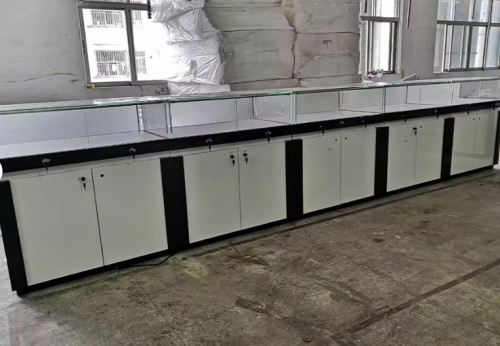 Funroad Jewelry Display Cabinet Shop Counter for Store Interior Custom