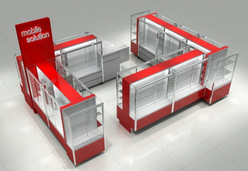 Shop Counter Table Design to Display Mobile Phone Glass Display Counter for Mobile Phone Store Furniture Showcase Design Racks