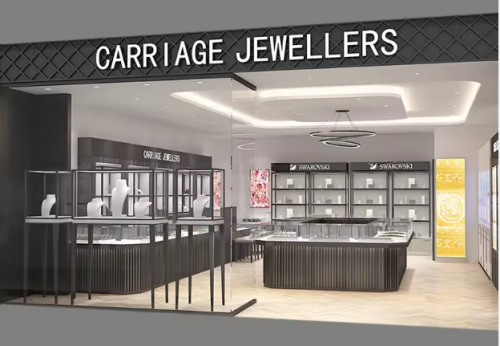 Funroad Custom Jewelry Wall Cabinet Display Decorations for the Shop