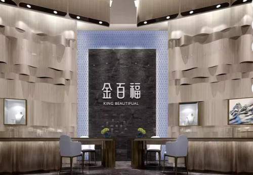 Funroad Custom Jewelry Wall Cabinet Display Decorations for the Shop