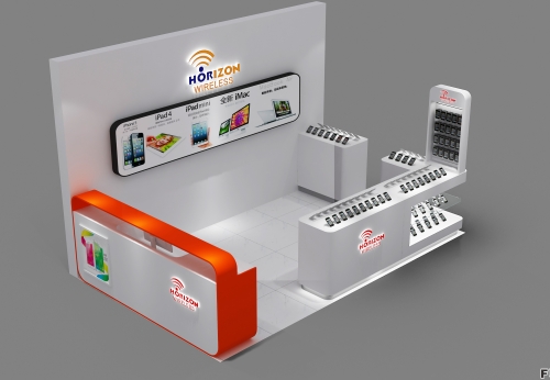 Shopping Mall Cell Phone Kiosk Design Cell Phone Display Showcase & Display Shelf Phone Repair Kiosk Laptop Stands for Laptop