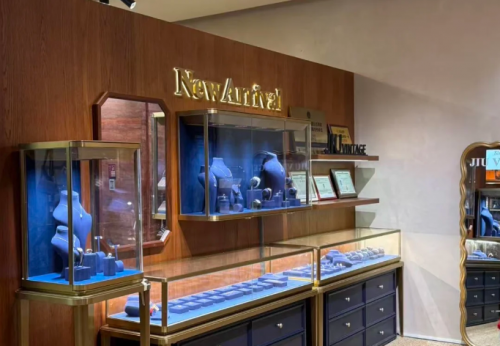 Retail Custom Skincare Store Fixture Perfume Boutique Interior Design Makeup Shop Display Shelf Trendy Cosmetic Shop Furniture