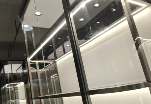 Jewelry Store Showcase Furniture Pedestal Glass Display Case for Jewelry