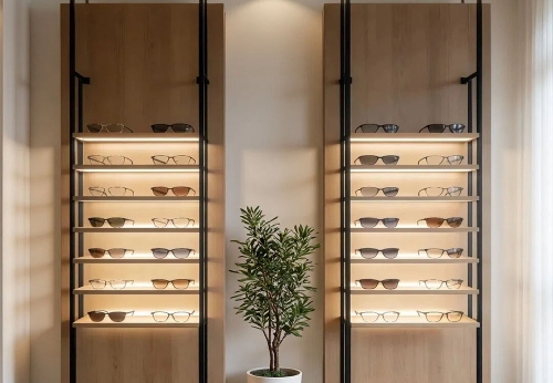 Modern Jewelry Shop Display Showcase Interior Decorate Glass Jewelry Cabinets