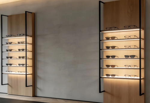 Modern Jewelry Shop Display Showcase Interior Decorate Glass Jewelry Cabinets