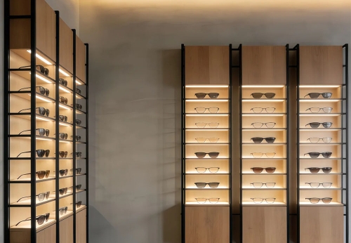 Modern Jewelry Shop Display Showcase Interior Decorate Glass Jewelry Cabinets