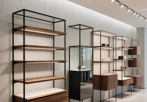 Modern Luxury High Class Jewelry Shop Customized Wooden Glass Counter Showcase Display Cabinet Kiosk for Jewelry Diamond Gold