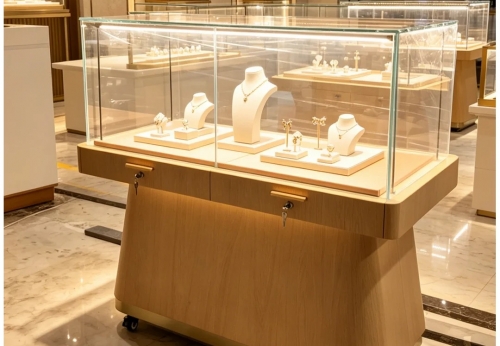 Jewelry cabinet luxury showcase for jewelry shop 