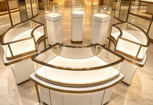 Jewelry cabinet luxury showcase for jewelry shop 