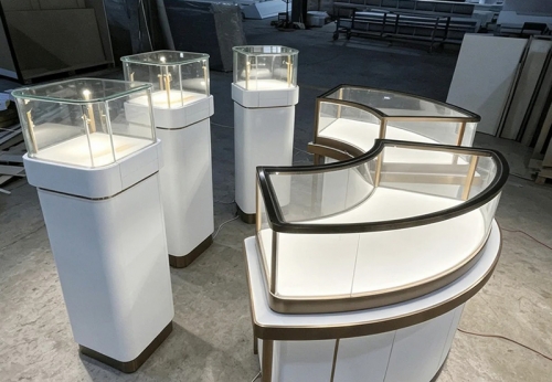 Jewelry cabinet luxury showcase for jewelry shop