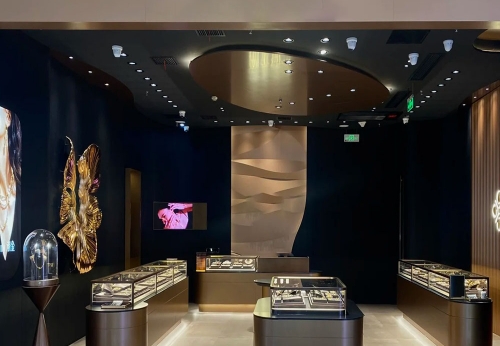 Jewelry cabinet luxury showcase for jewelry shop 