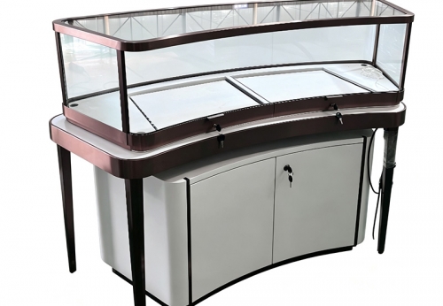 Luxury Showcases for Jewelry Store Renovation Interior Cabinet Layout for Shop Display Showcase